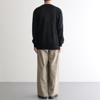 CHOMA CREW NECK #BLACK [BN-25SM-058]