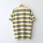 BORDER SS TOP #P.YELLOW x VIRIDIAN [PMAV-CS04]