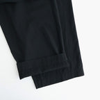Wool Cupro Easy Wide Trousers #Black [NEP-SS2606]