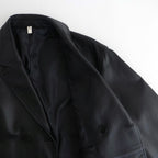 DOUBLE BREASTED JKT #BLACK [SH-62-C-SHEEP-4]