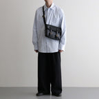 FLAP SHOULDER BAG S #BLACK [BG-31-COW-5]