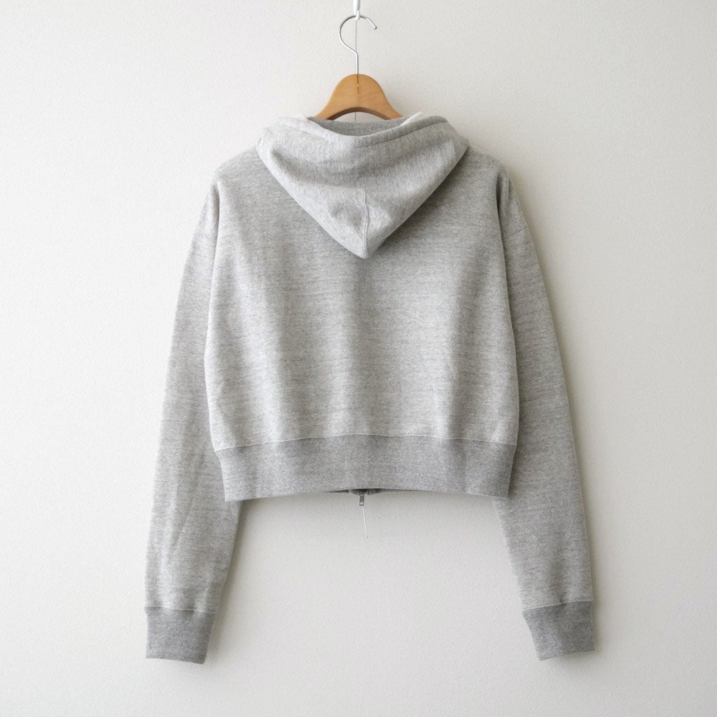 AFTER HOODIE ZIP UP SWEAT #TOP GRAY [26W-BIS-CS51]