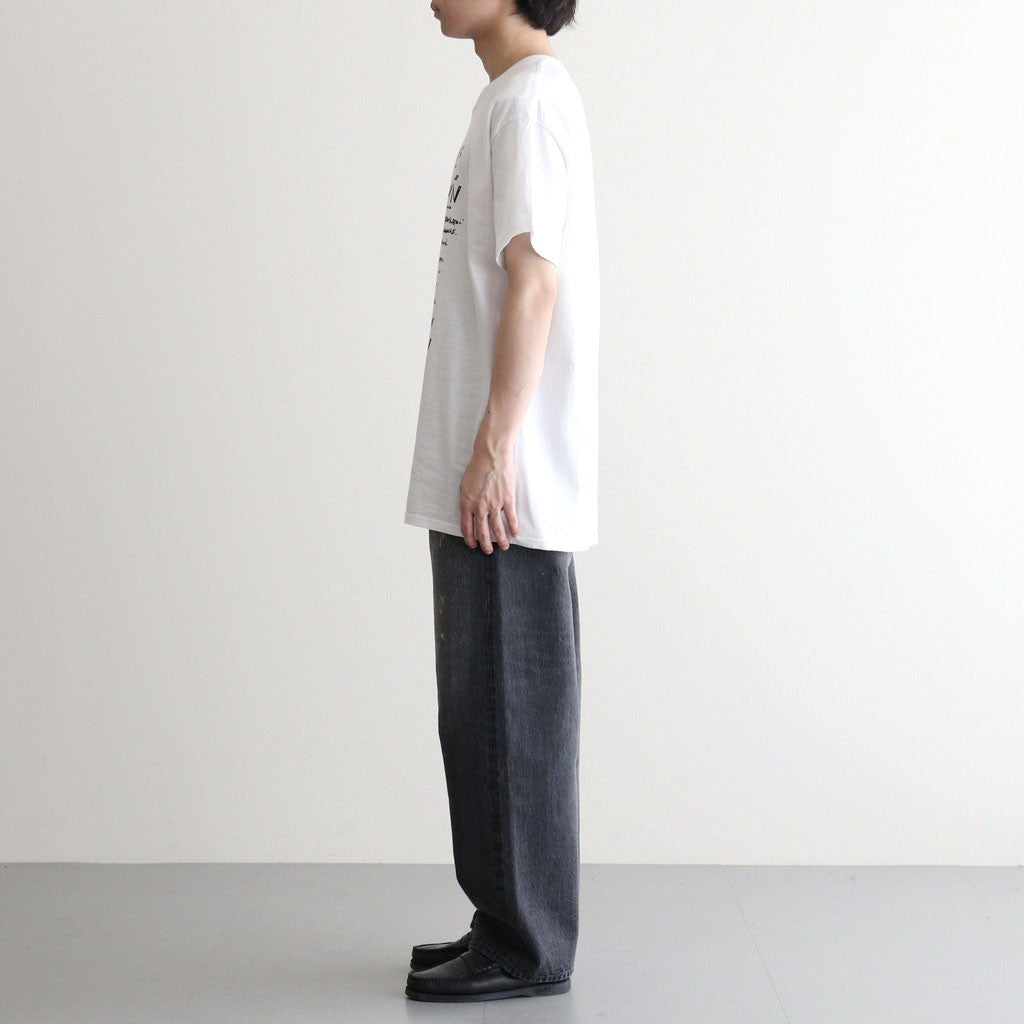 BOYS OWN SHORT SLEEVE T-SHIRT #WHITE [DNS26T04]