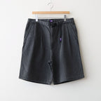 Denim Tuck Field Shorts #Gray [N26SD075]