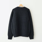 Baby Alpaca Knit P/O #MelangeBlack [BHS25F013]