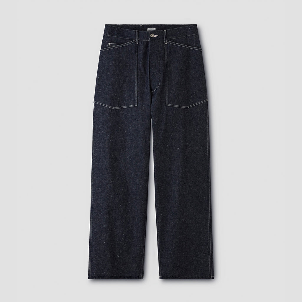 MIL DENIM FATIGUE TROUSERS #INDIGO [PM-PTM35]