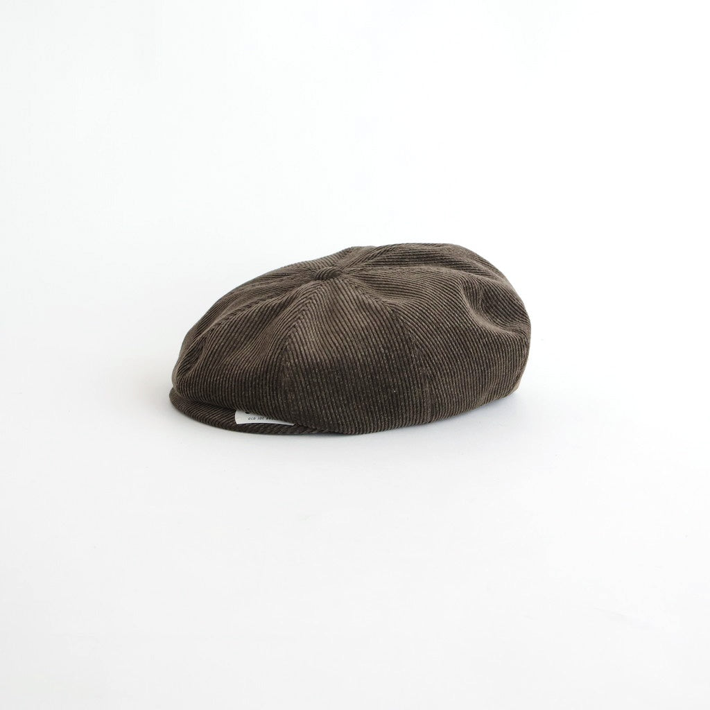 PRINTED CORDS PEAKED CAP #WHISKY [252OJ-HT02]