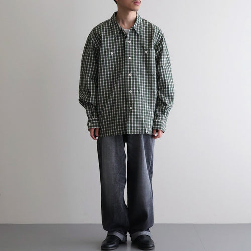 C/L PLAID LS SHIRTS #FOREST [PMAV-LS01]