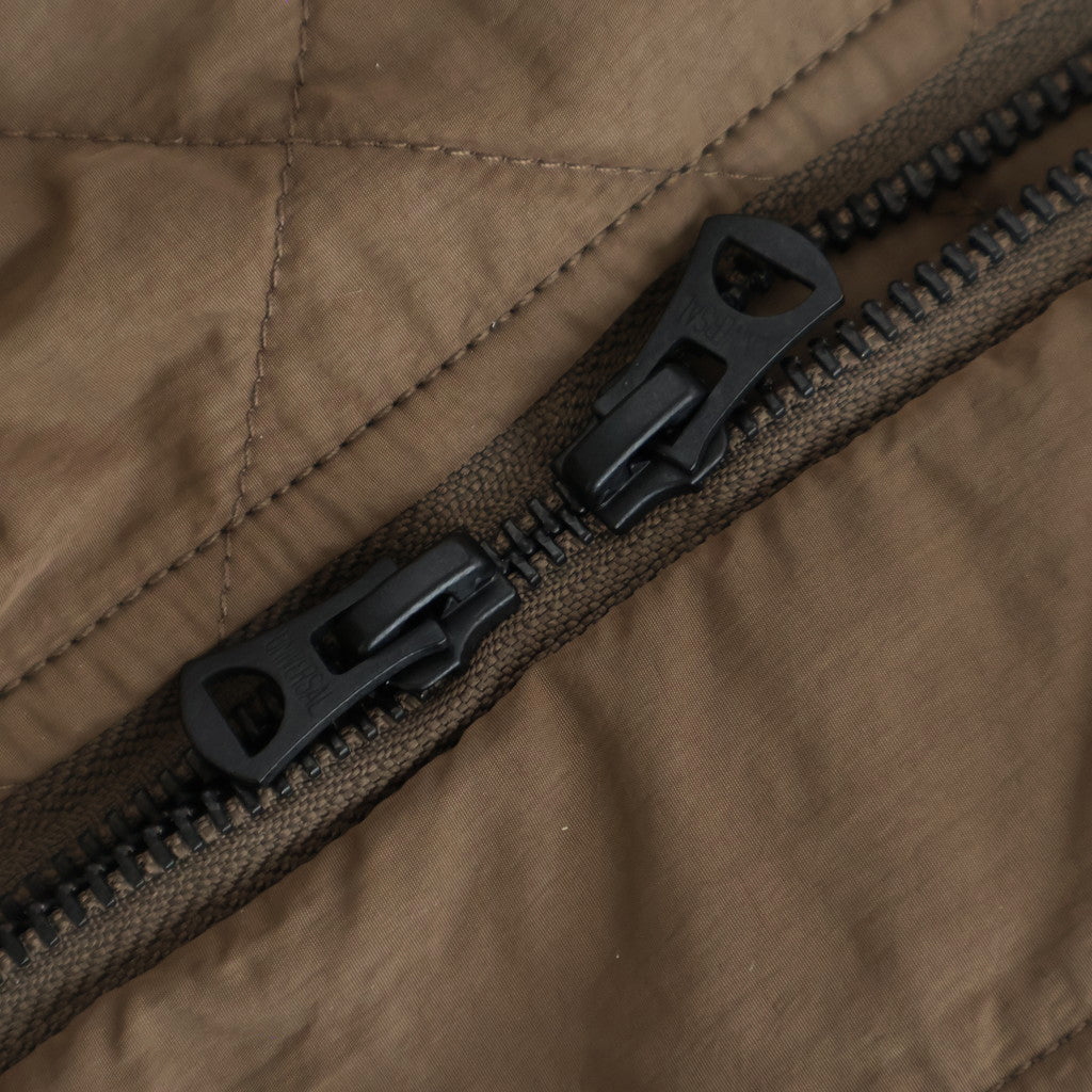 Quilting Field Mountain Parka #Brown [N25FA087]