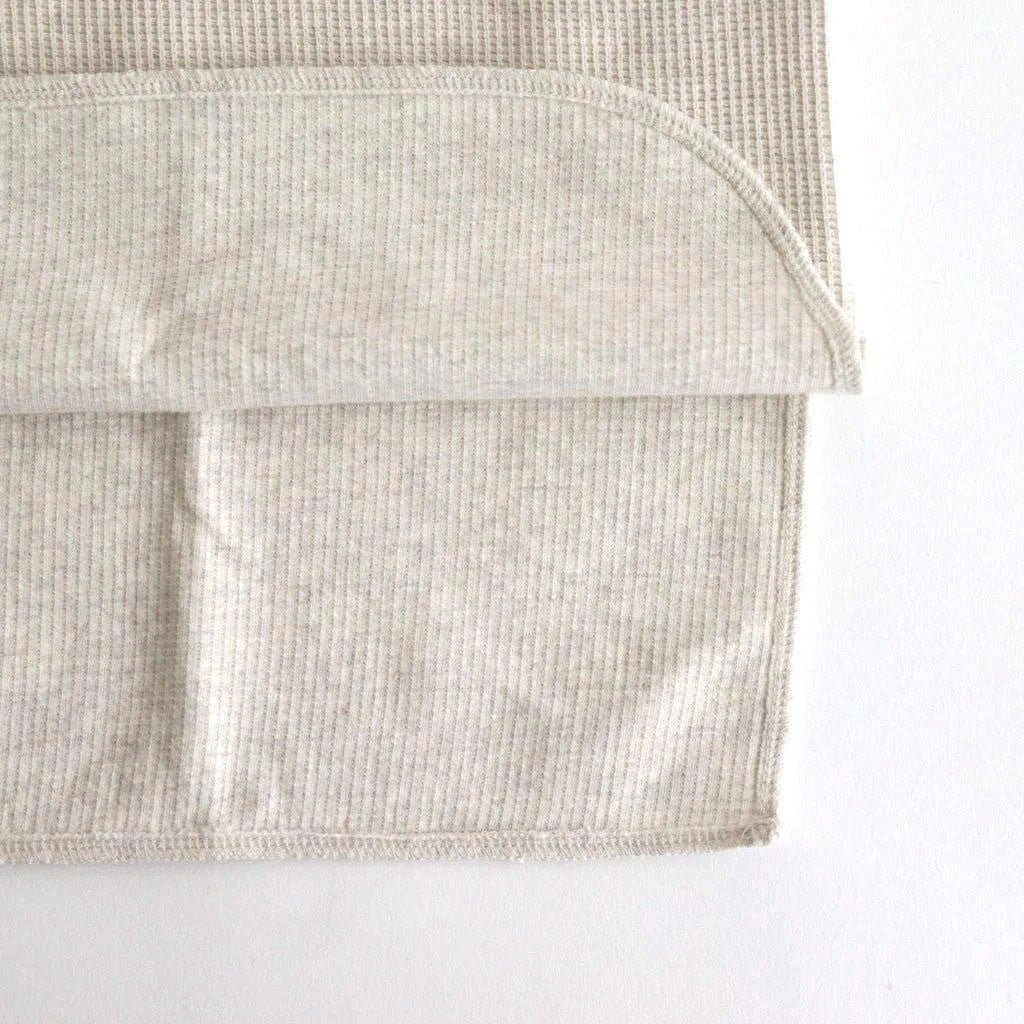Rough&Smooth Thermal Over-neck L/S #HeatherOatmeal [bROOTS24F30F26]