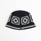 CROCHET HAT - SUNBIRD #BLACK [X01001]