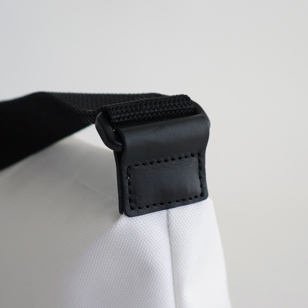 CORDURA ECOMADE CANVAS SHOULDER BAG S #WHITE [16552 71408]