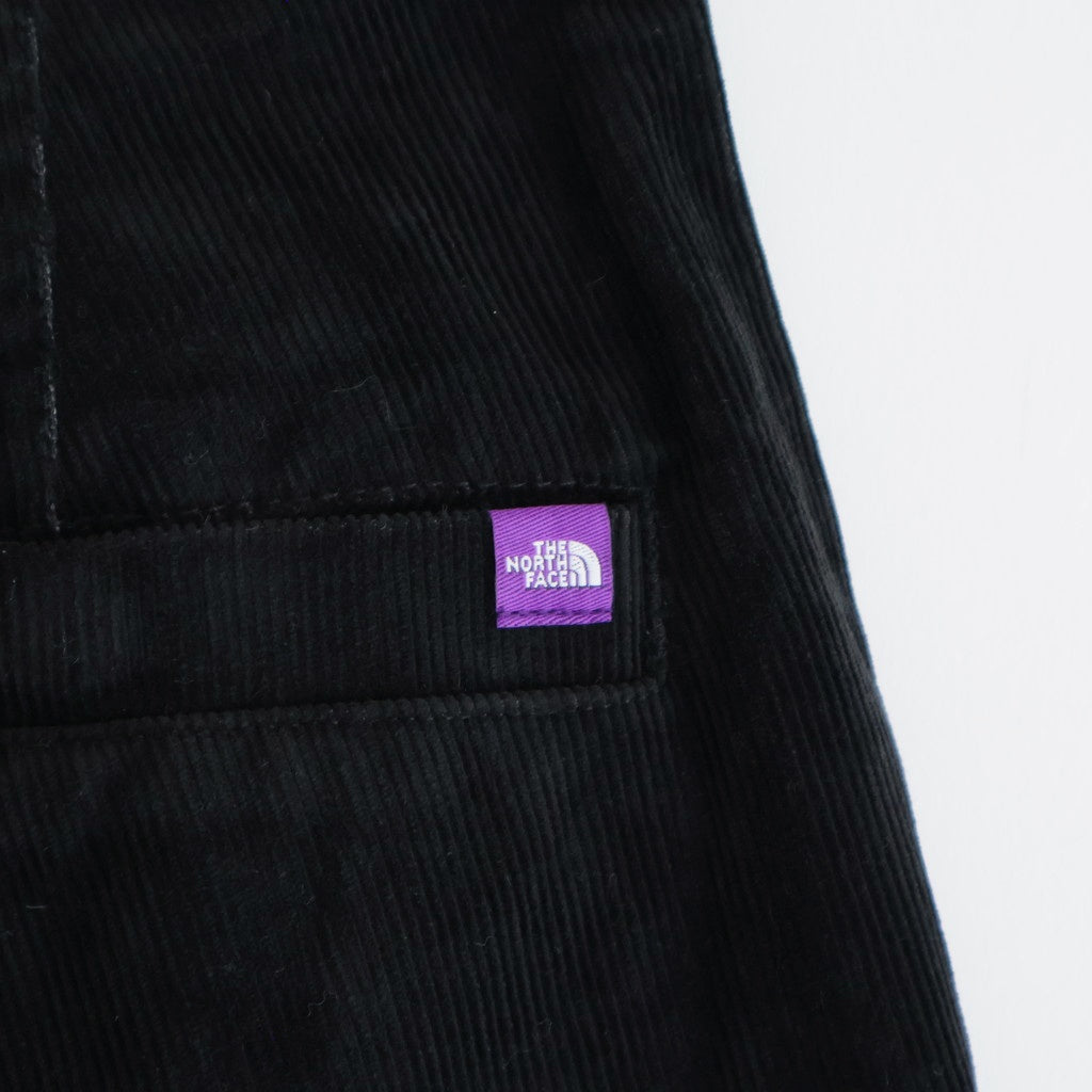 Corduroy Wide Straight Field Pants #Black [N25FC099]
