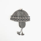 PAKISTANI KNIT CAP - BEDOUIN #EGGSHELL [Y01025]