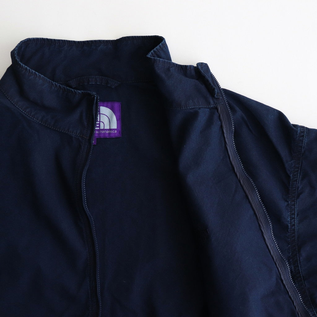 Indigo Field Track Jacket #Indigo [N25SA022]