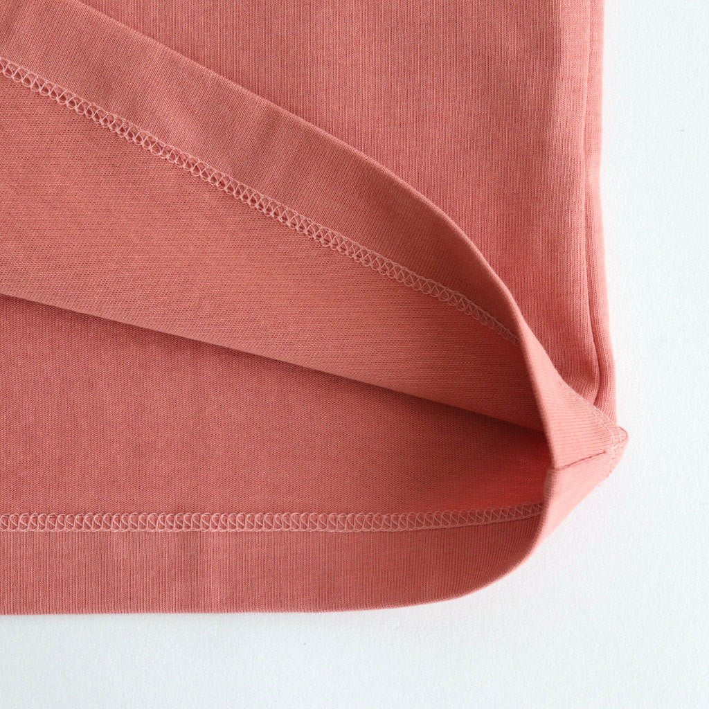 Cotton Jersey Sleeveless Tee #Pink Ginger [N25SH059]