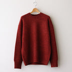 WOOL CASHEMERE KN P/O #FIRE ORANGE [17042 60072]