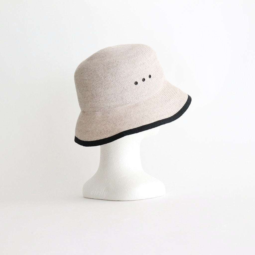BRAID BUCKET HAT #BEIGE [Y01012]