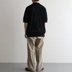 THE SEAISLAND COTTON POLO S/S #BLACK [BN-25SM-057]