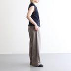 Cotton Snarl Yarn Knit Vest #NAVY [NEP-SS2533W]