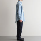 Regular Collar Light Denim Shirt #Indigo Bleach [S25SG087]