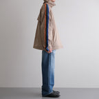 TRACK JACKET POLYESTER #BEIGE [DNA25B03-A]