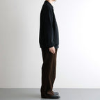 Co/Silk Nep Harf-zip P/O #Black [BHS25S037F26]