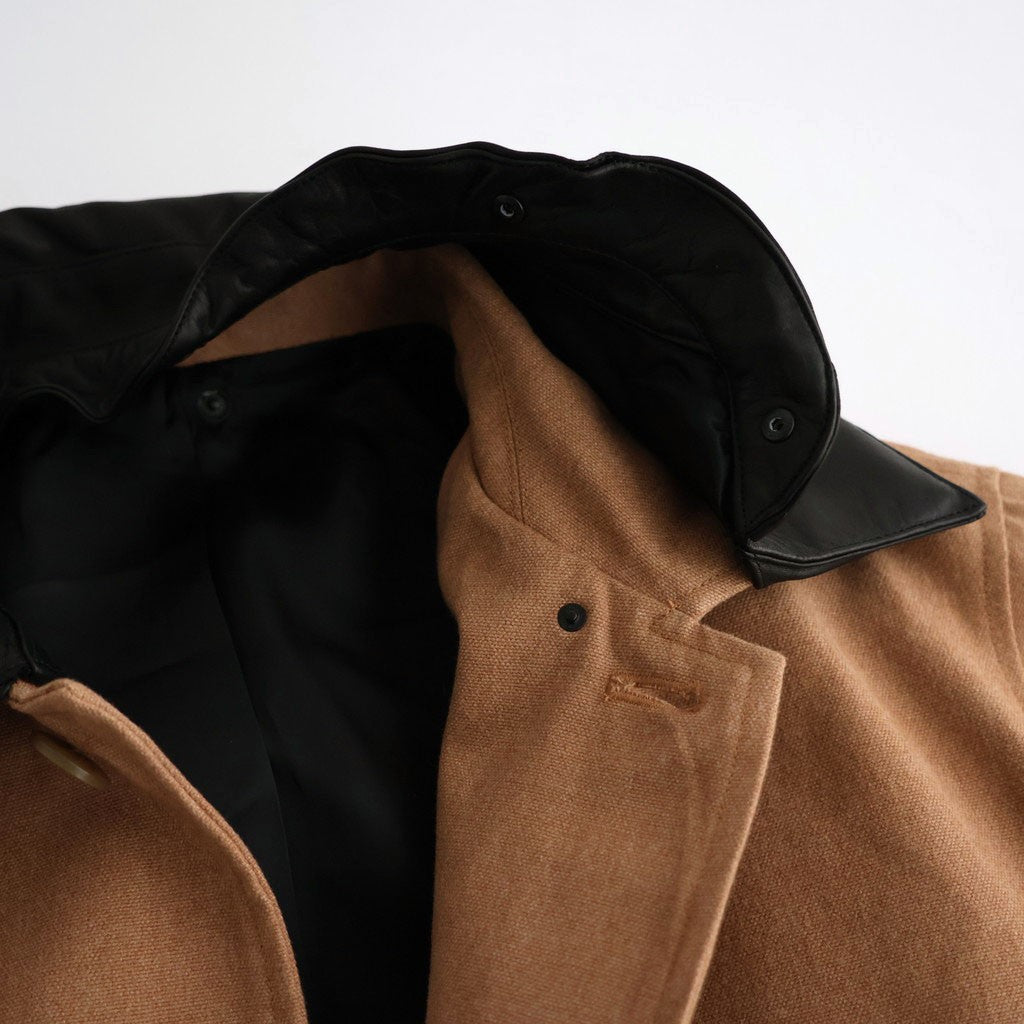 CHASSEUR JACKET #NATURAL BROWN [A26C08BL01C]