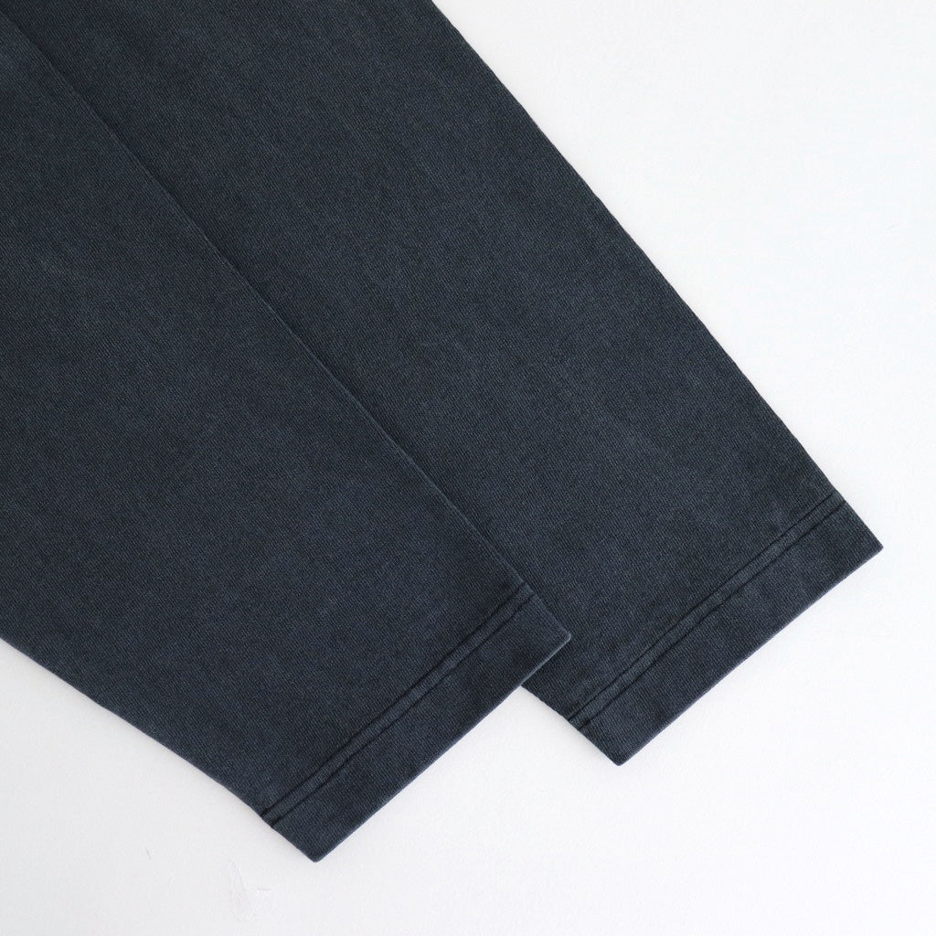 OPEN END COTTON PIGMENT DYE HENRY NECK P/O #120 NAVY [17052 66024]