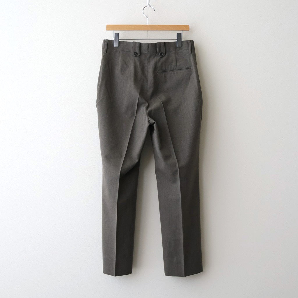W/CA SAFARI TROUSERS #B.GRAY [PMAU-PT08]
