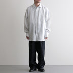 DOUBLE PLEATED EASY TROUSERS #BLACK [A26A22PT02C]