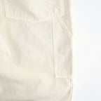 DUCK CLOTH DOUBLE KNEE PAINTER #IVORY(FADED) [PMAW-PT06]