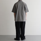 ONE BUTTON POLO S/S TEE #GRAY [M25A15CS02B]