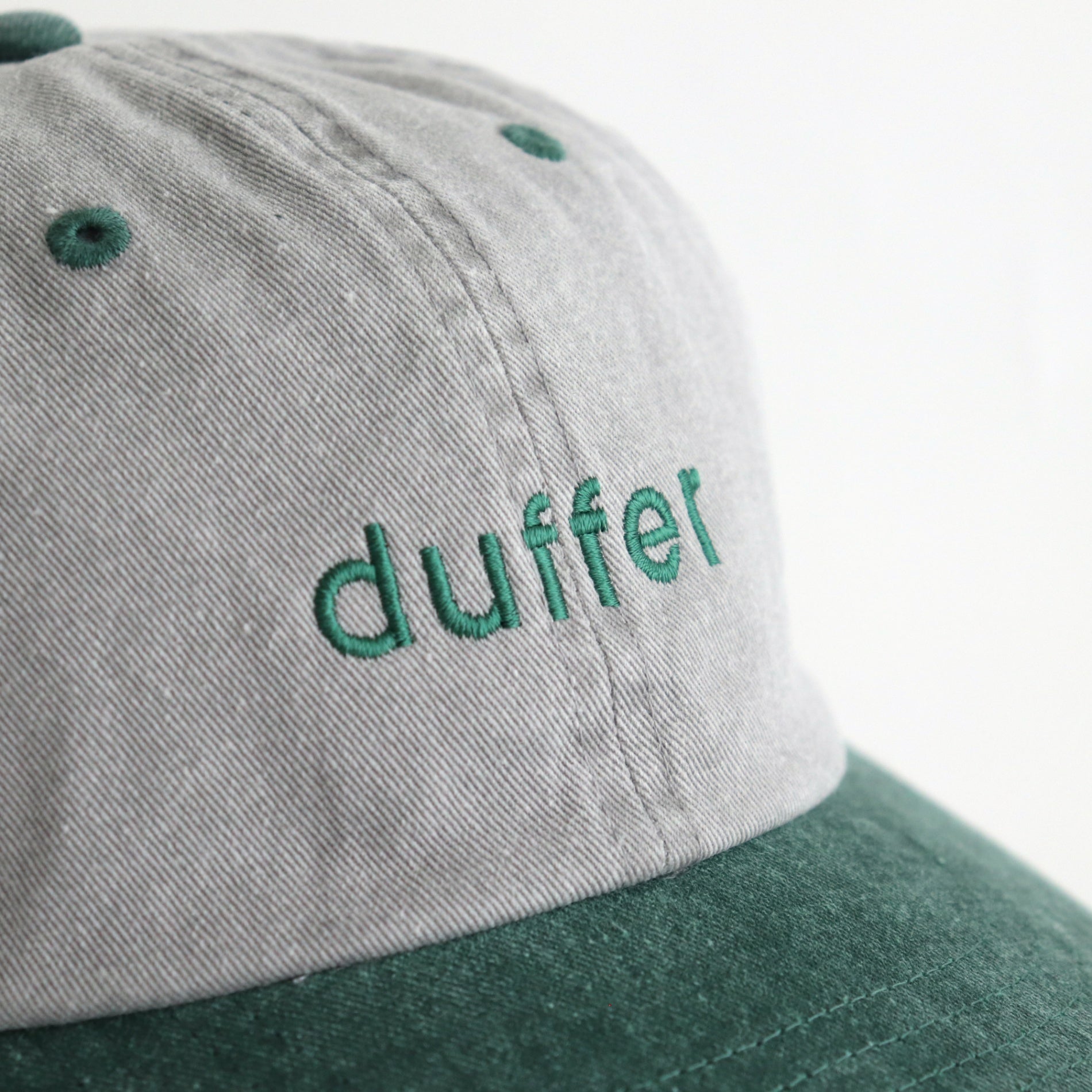 PIGMENT BASEBALL CAP #GRAY/GREEN [DNS25H02]