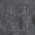 CHAMBRAY WORKADAY LS SHIRT #BLACK(FADE) [PMAT-LS05]