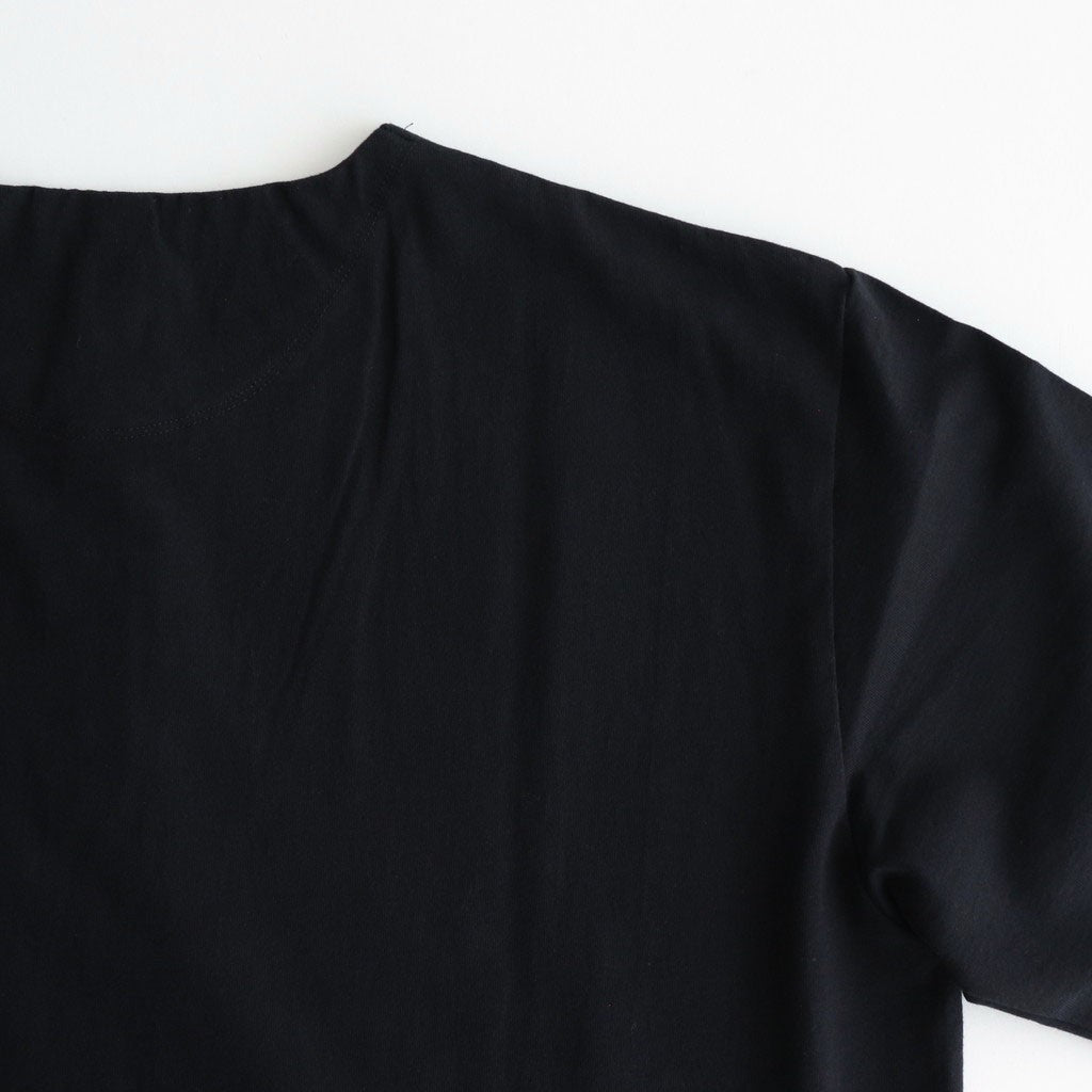 TUBE TEE (Henry-Neck) #ONYX [251OJ-CT05]