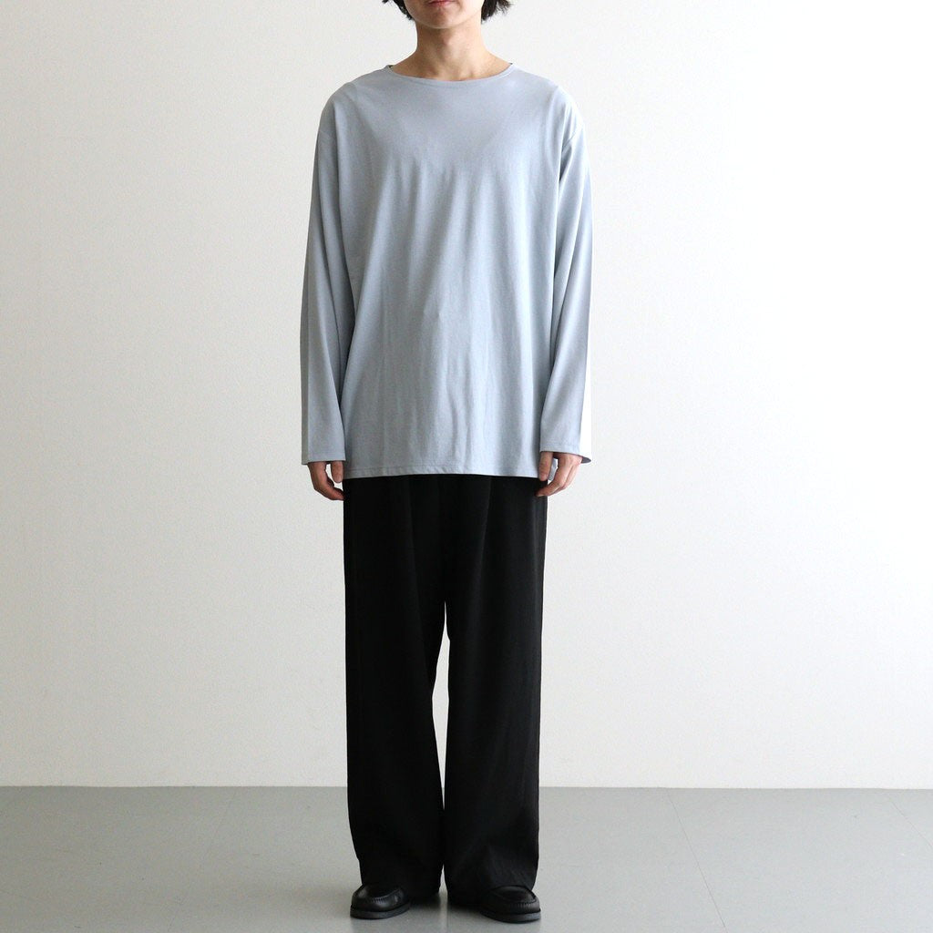 PIMA MOKLODI BASQUE TEE #SMOKE BLUE [26S-BIS-CS62]