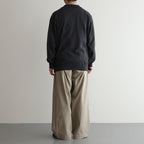 SILK POLO SKIPPER #CHARCOAL [BN-25SM-037]