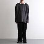 NORMANDY LINEN BASQUE SHIRT #GRAY [BN-26SM-072]