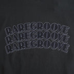 RAREGROOVE Print Tee WIDE #InkBlack×Black-PT [bROOTS25S34S26B]