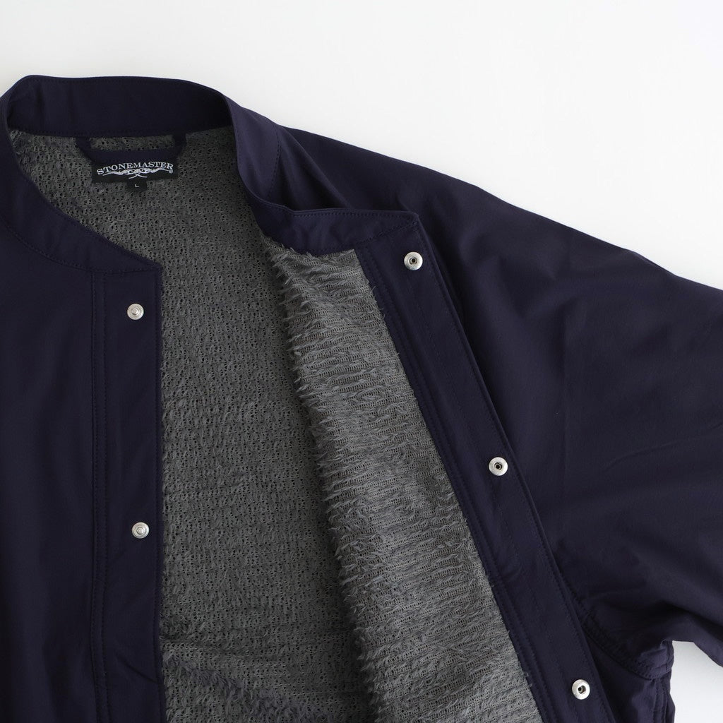 SM SWINGTOP JACKET Nylon Rip Polartec Alpha #Navy [25f_SMMF244068]