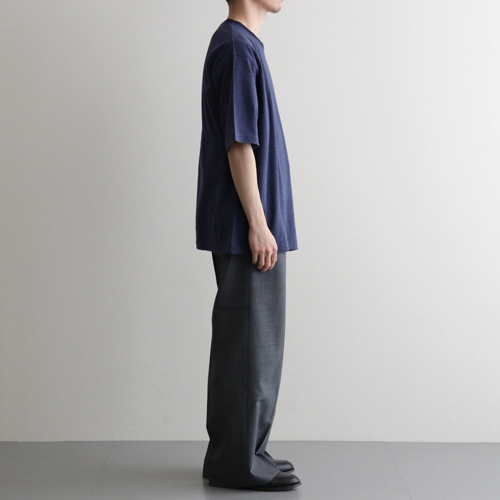 Slub Yarn Cotton２pack Tee #Natural×White / Blue×Navy [NEP-SS2611]