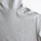Thin-Sweat Separate-Pocket Hoodie P/O #HeatherWhite [bROOTS25S20]