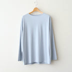 PIMA MOKLODI BASQUE TEE #SMOKE BLUE [26S-BIS-CS62]