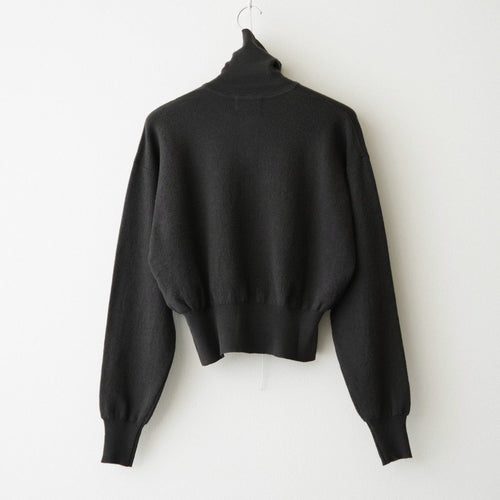 Big Collar Knit Cardigan #DARK GRAY [NEP-AW2621]