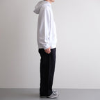 Soft&Hard Sweat Hoodie P/O #HeatherWhite [bROOTS24F22F25]