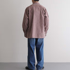 C/L PLAID LS SHIRTS #OLD ROSE [PMAV-LS01]