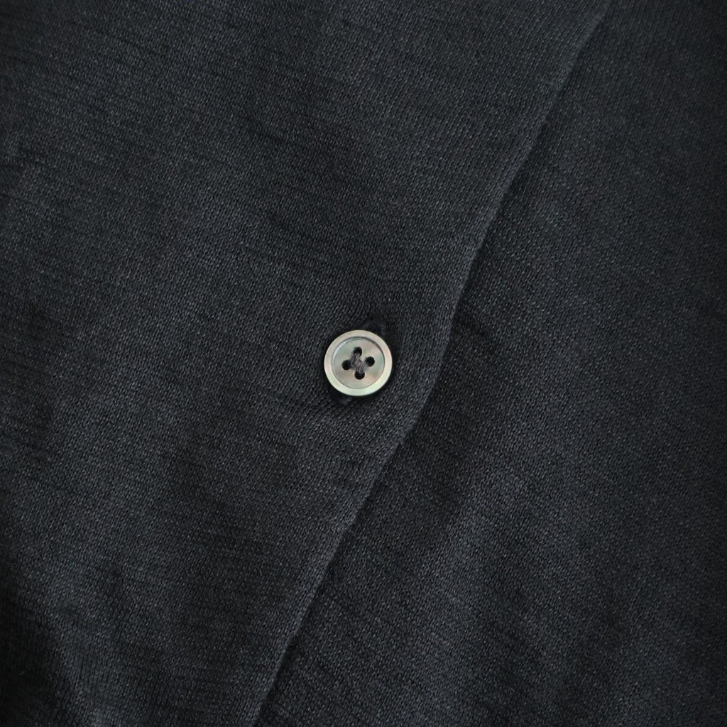 CHOMA CREW NECK CARDIGAN #BLACK [BN-26SL-040]