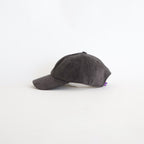 Synthetic Leather Field Cap #Asphalt Gray [N25FP094]