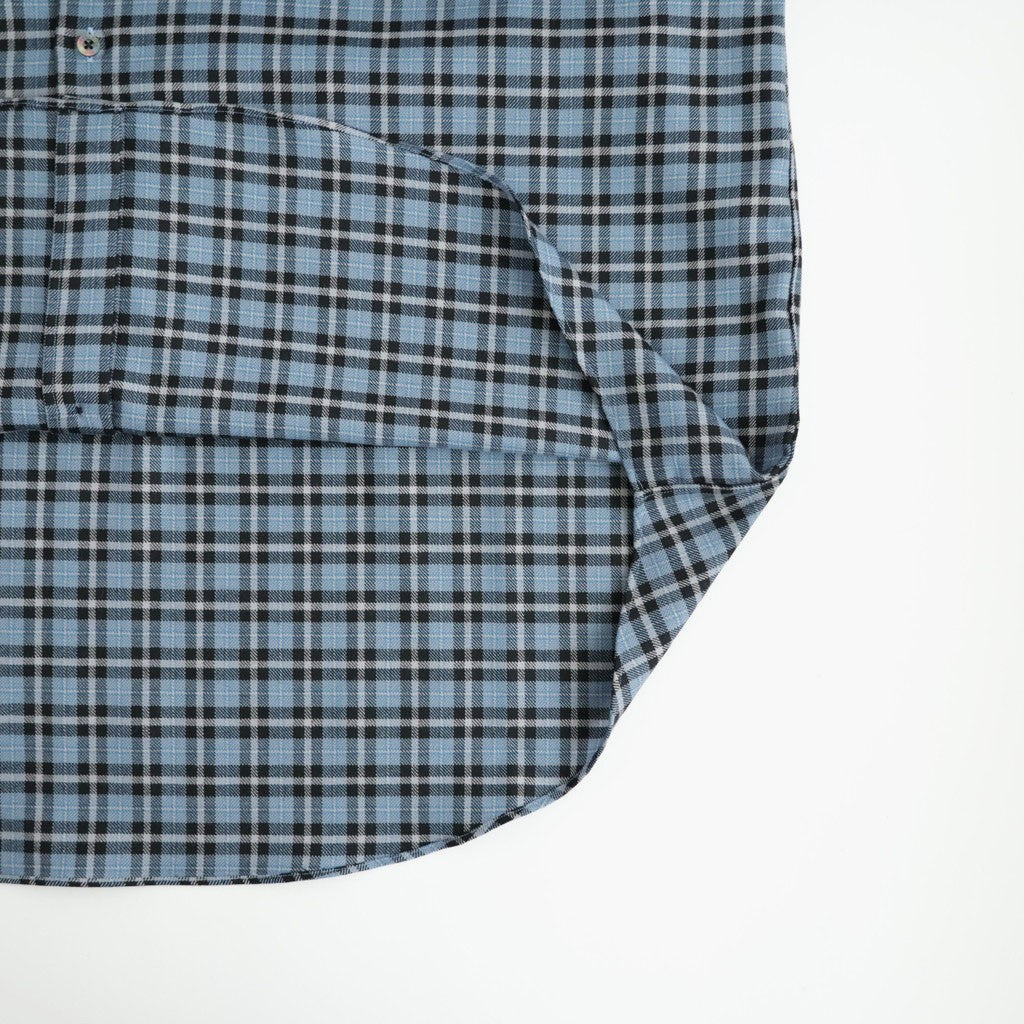 COMFORT FIT SHIRT #BLUE CHECK [A26C17SH02C]